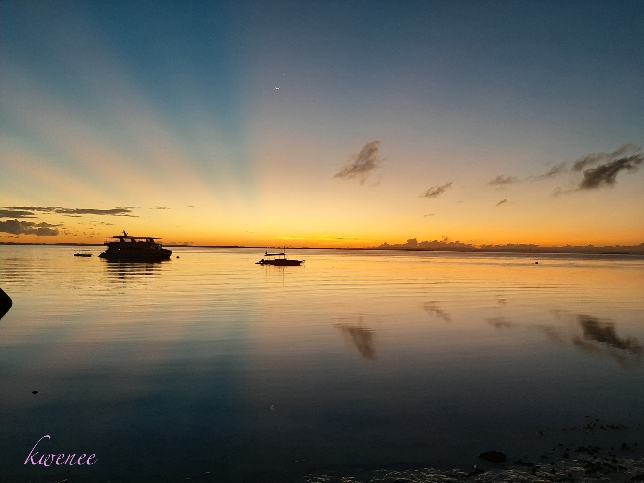 Sunrise in Mactan Island